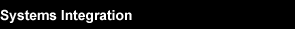 Systems Integration